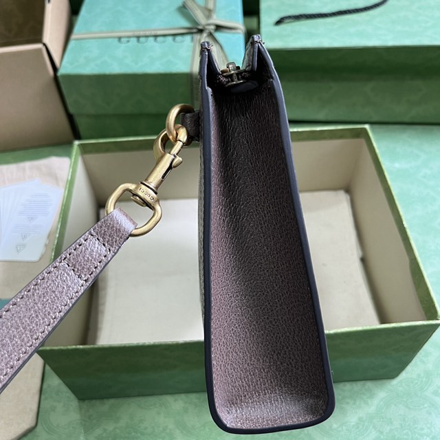 gucci專櫃新款男士手包 古馳Ophidia系列GG手拿包 jcp2335